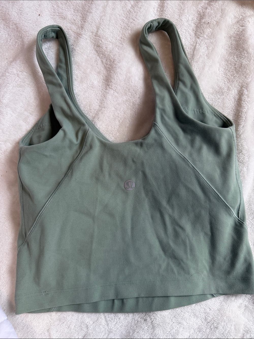 lululemon athletica Sage Green Supportive Sports Bra Tank